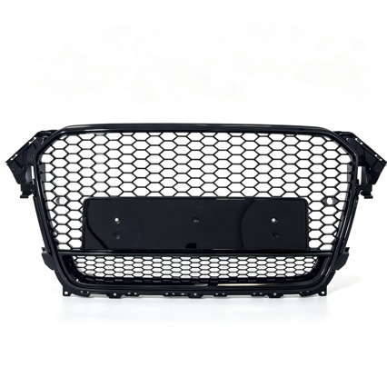 Suitable for Audi A4 B8 modified with RS4 front grille 2008-2012 A4 upgraded front bumper ventilation mesh