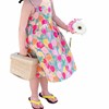 Children's summer slip dress, skirt, for 3-8 years old