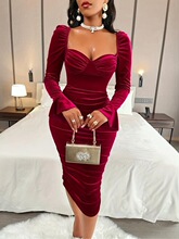 S 49128 Elegant Christmas Party Dress ���ŶY��ȹ �羳�W