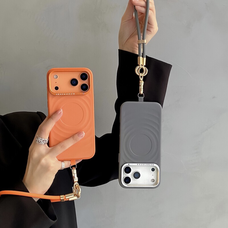 iPhone Wave Pattern Is Suitable for Apple 17 Pro Max Phone Case, 16 Pro, Apple 17 Anti-Drop Protective Case