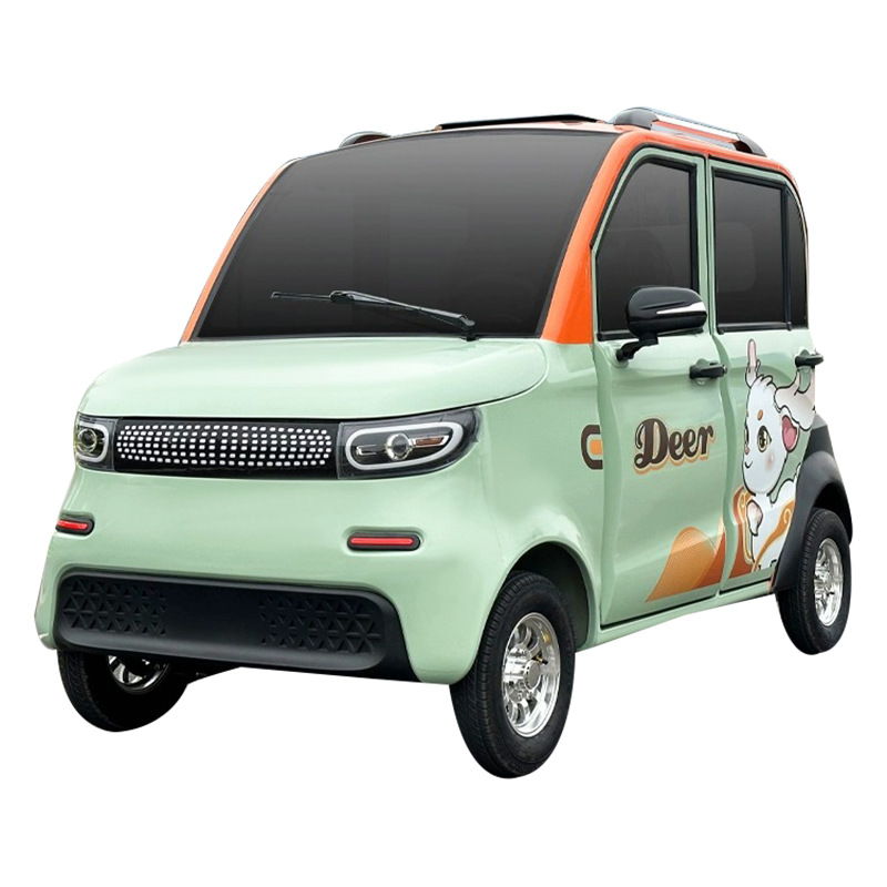 Cuatro ruedas eléctricas de nueva energía completamente cerradas cobertizo de ocio batería eléctrica de doble propósito de petróleo eléctrico de cuatro ruedas eléctricas de litio eléctrico