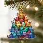 亚克力圣诞新年热销挂件