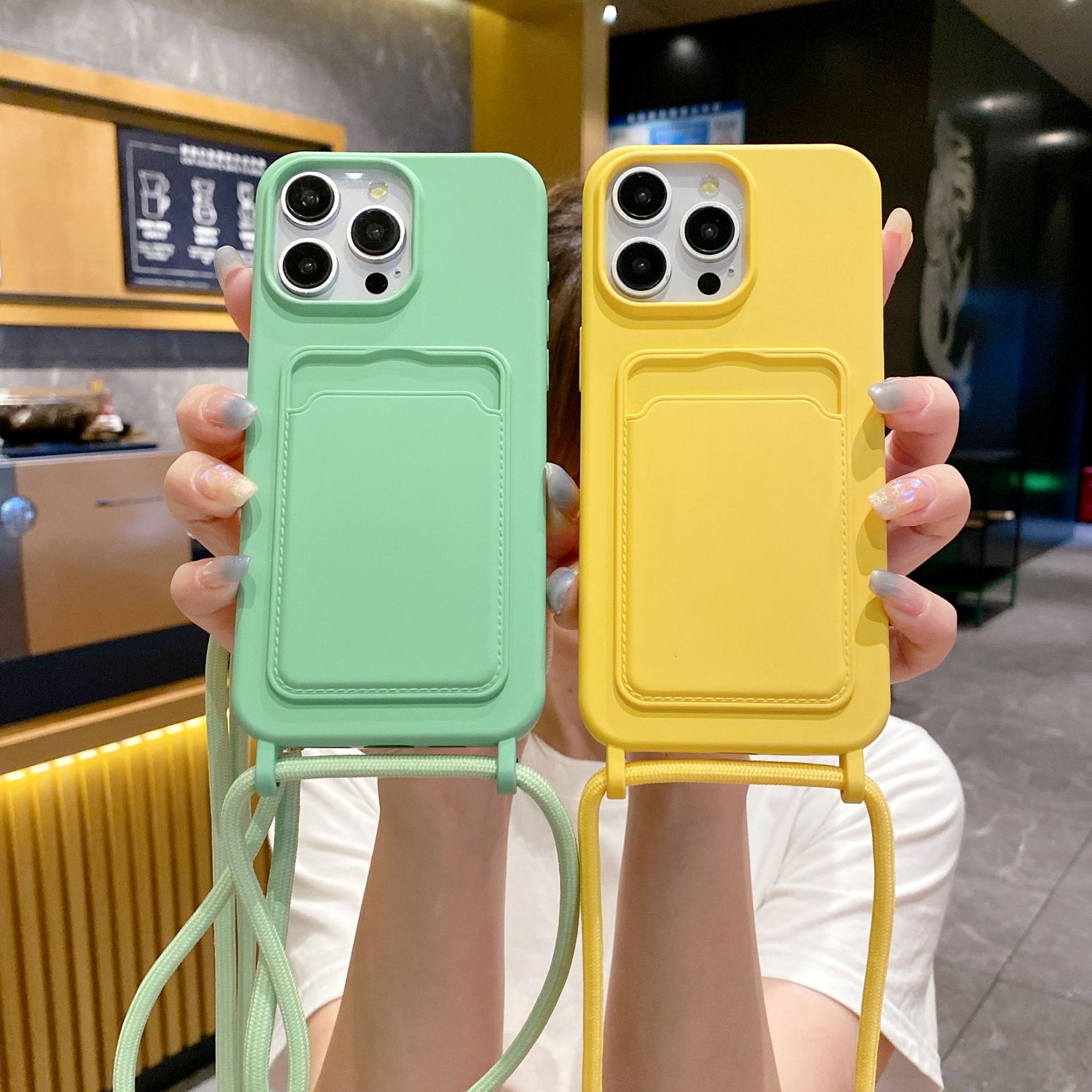 Suitable for 15Promax Liquid Silicone Apple 13/14 Mobile Phone Case Lens Ip14Plus Anti-Fall Protection 17 Air