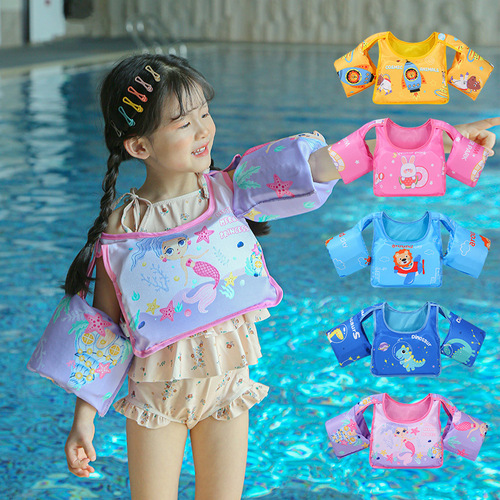 New children's floating ring, water sleeves, buoyancy vest, swimming ring, life jacket, arm ring, toddler and baby swimming learning equipment