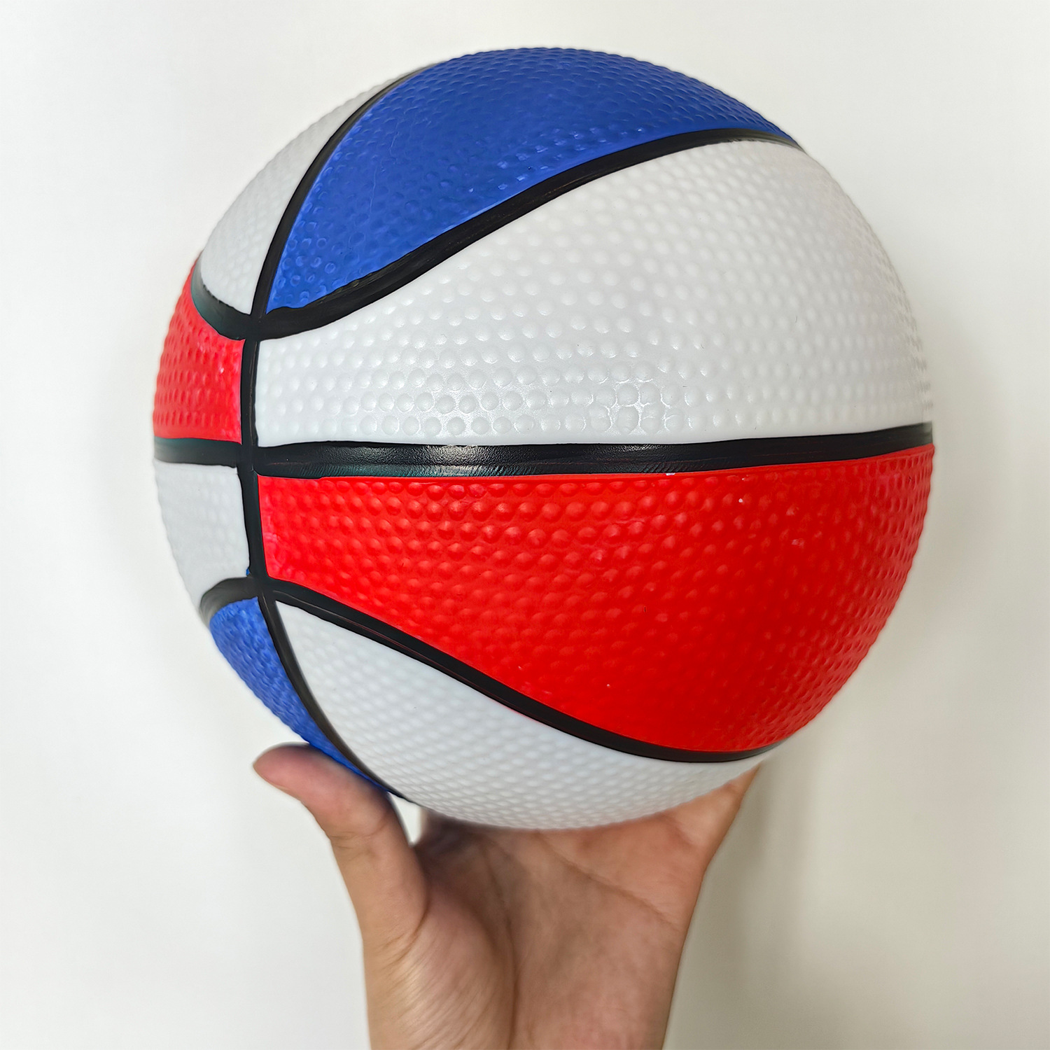 Fábrica directa de juguetes para niños arco iris / sandía / serie de fútbol de PVC para niños batería de pelota