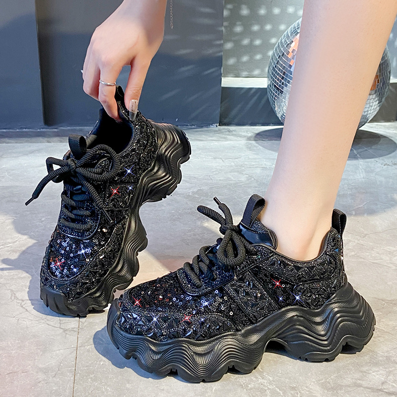 European Goods Network Height Boosting Fashionable Women's 2024 Spring/Summer New Collection Versatile Korean Version_voghion.com