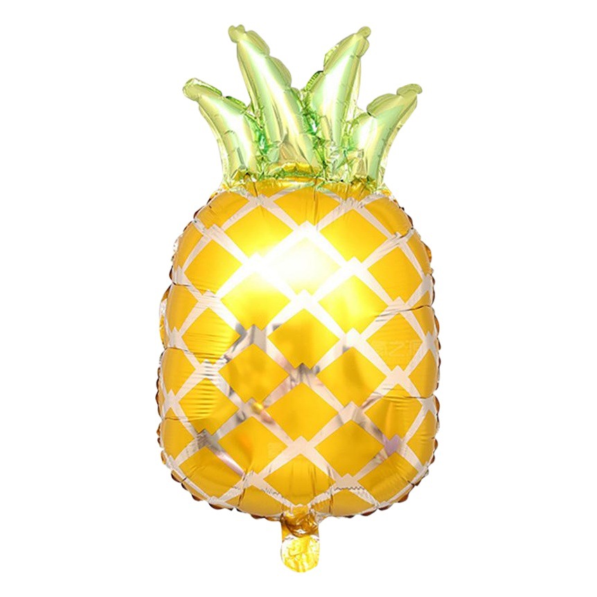 100 días de banquete escena decoración piña película de aluminio globo de película de aluminio