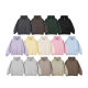 RS Men's Wear | Cross-border Fall/Winter 400G Heavy Solid Color Wear Pants suit FOG Loose terry Hooded Wear Men