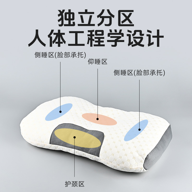 カスタマイズされた首枕、記憶枕、大人の頚椎サポート睡眠枕、低反発ゼロ圧力低反発枕|undefined