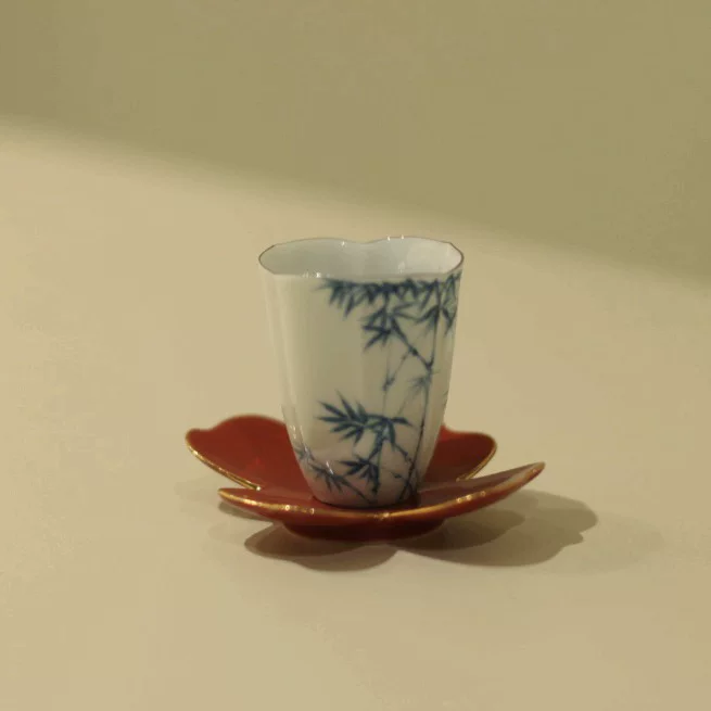 Чайник для Wenxiang аромат чаши, сбора аромата чаши ручная расписная чашка высокая чашка гостевая чашка Поддержка подогрев под блюдо Гончарная мастерская Jingdezhen чайный набор