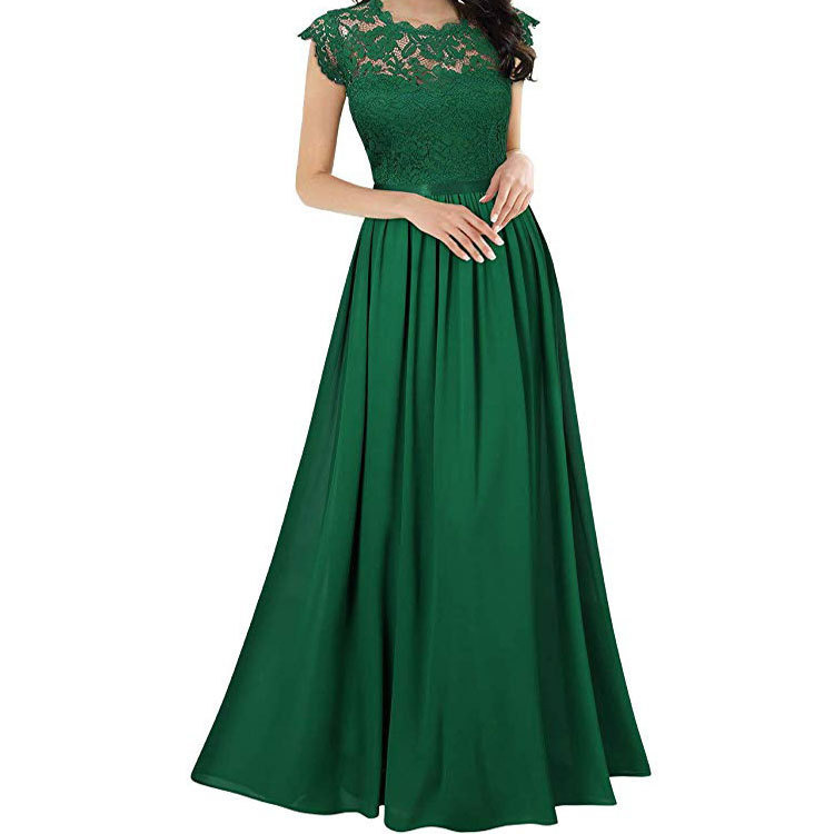 shiffon lace elegant long skirt