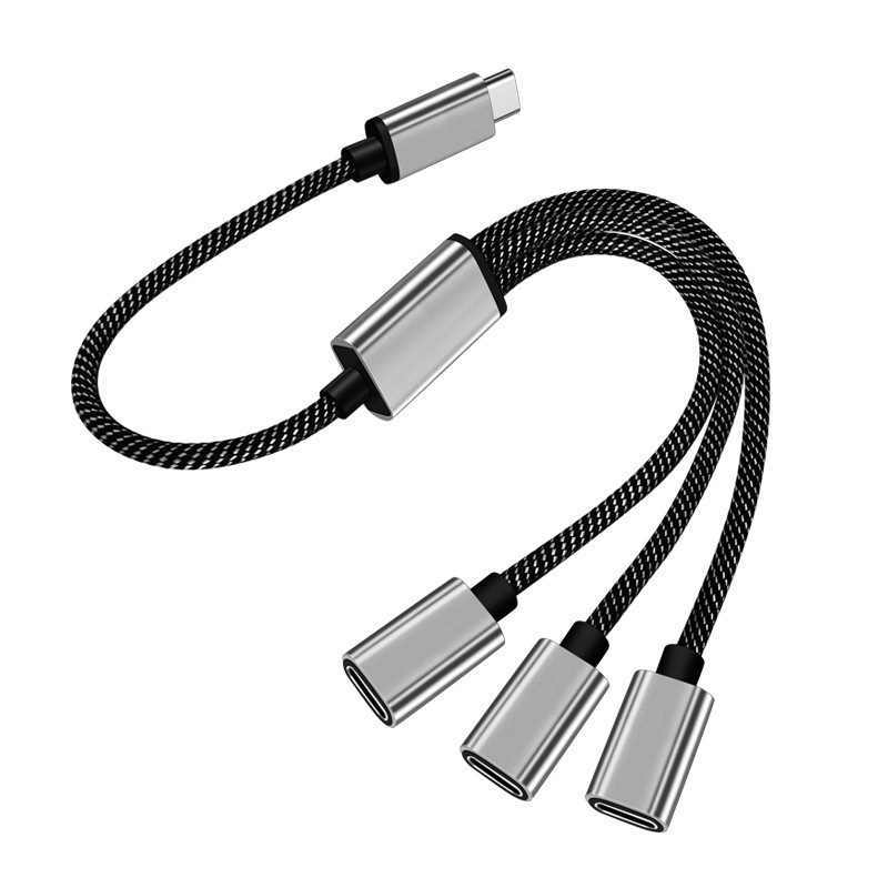 USB インターフェイス 1 対 3 2.0 ハブ 3 ポート携帯電話タブレット 1 対 3 USB インターフェイス エクステンダー|undefined