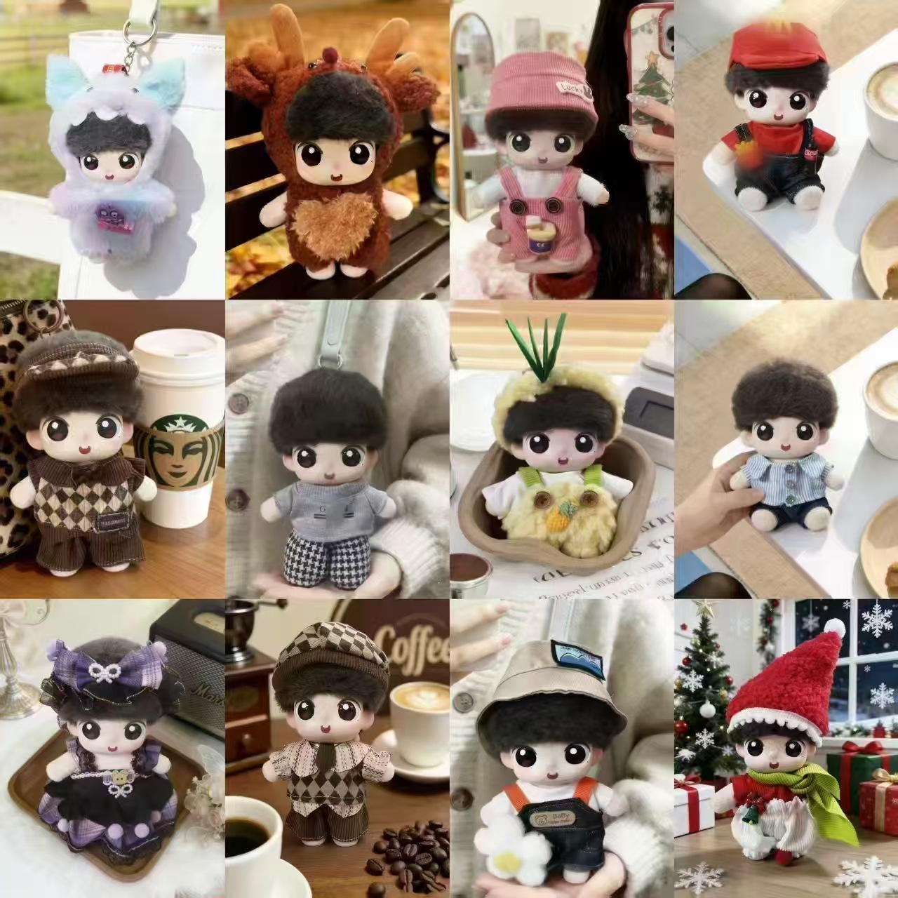 Cotton changeable doll