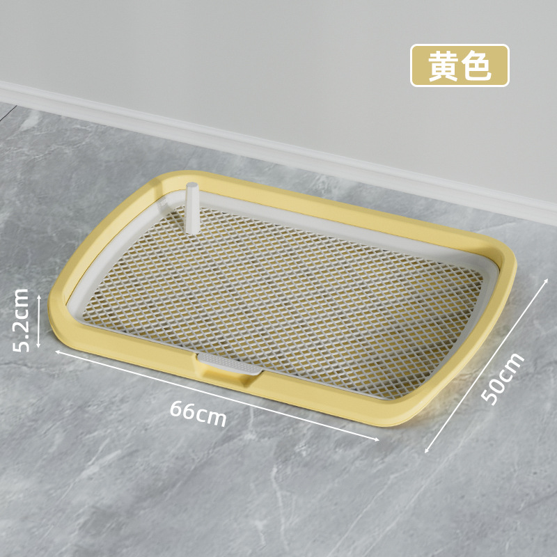 Inodoro de perros supergrande anti-derrames con columna vertical desmontable lavable lavabo de excremento de planta de lavabo de excremento de excremento