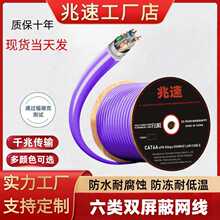 ������p���ξ����o���~cat6a sftpʮ�ֹǼ�PVC�����W����ɫ305M