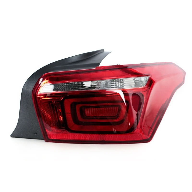 Suitable for 2017-2019 New Citroen Elysee Rear Tail Lights, Left and Right Reversing Light Shells, Brake Light Covers, Turn Signal Lights