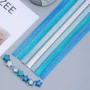 星星渐变色纯色闪钻手工纸