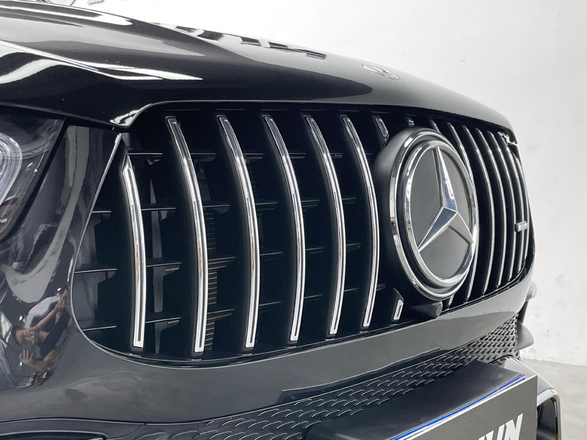 Suitable for 20-25 New Model W167 Mercedes-Benz Gle63S Amg Upgrade Surround Kit with Gloss Black Front Lip, Vent Grille
