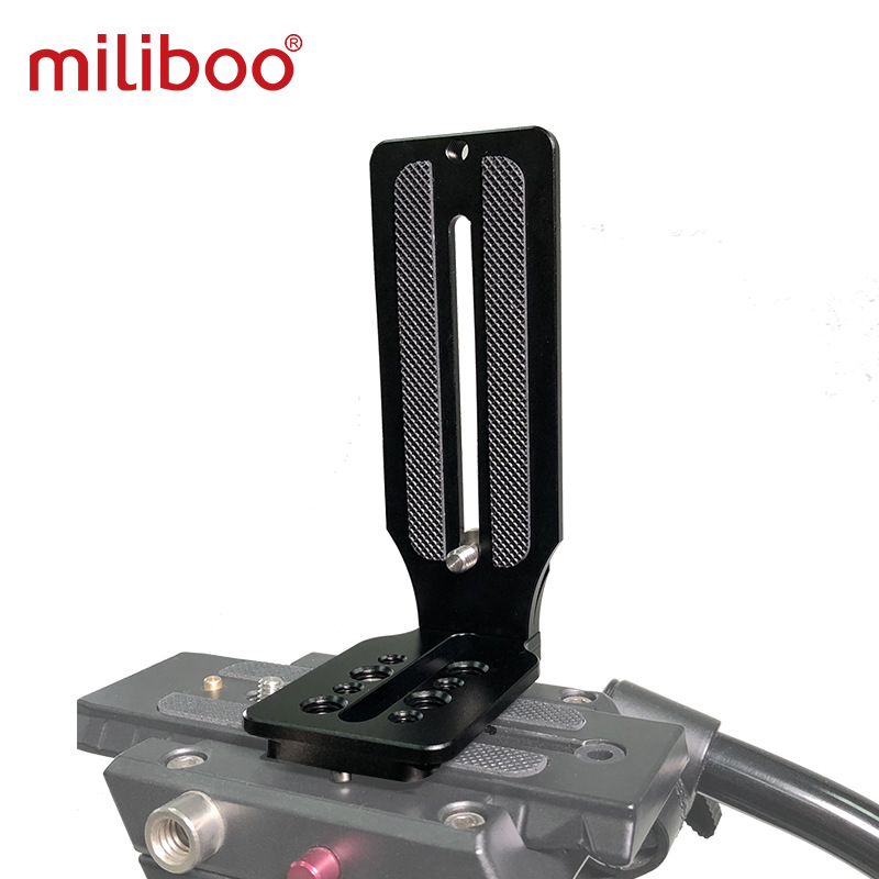 miliboo 米泊MYT801二代液压云台摄影摄像单反独脚架通用摄像机三