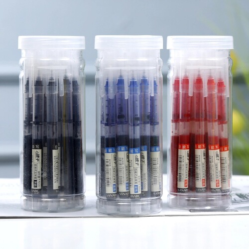 Black Gel Pen with 0.5mm Diameter, Bulk and Retail, Colorful Refillable Gel Pens