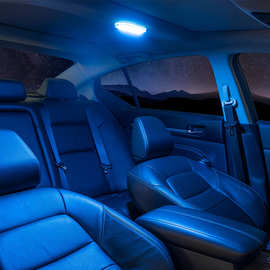 汽车氛围灯车载多功能触摸感应LED灯USB充电车内后备箱照明多用途