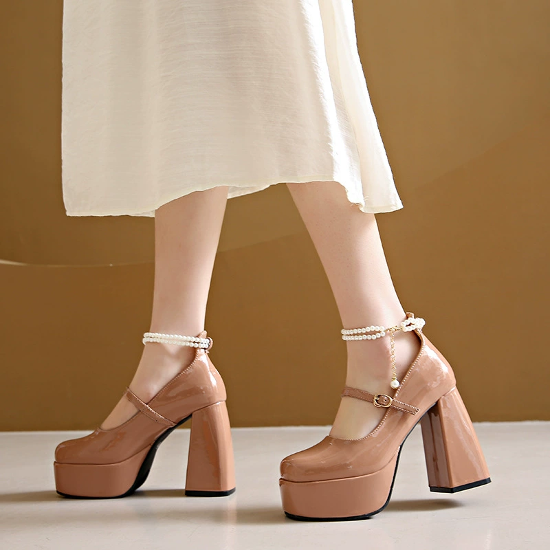 Новые одиночные туфли с неглубоким ртом для весны 2025