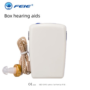 Feie Foreign Trade Cross-Border Elderly Box Hearing Aids for Deafness Earhook High-Power Hearing Aids Hearing Aids