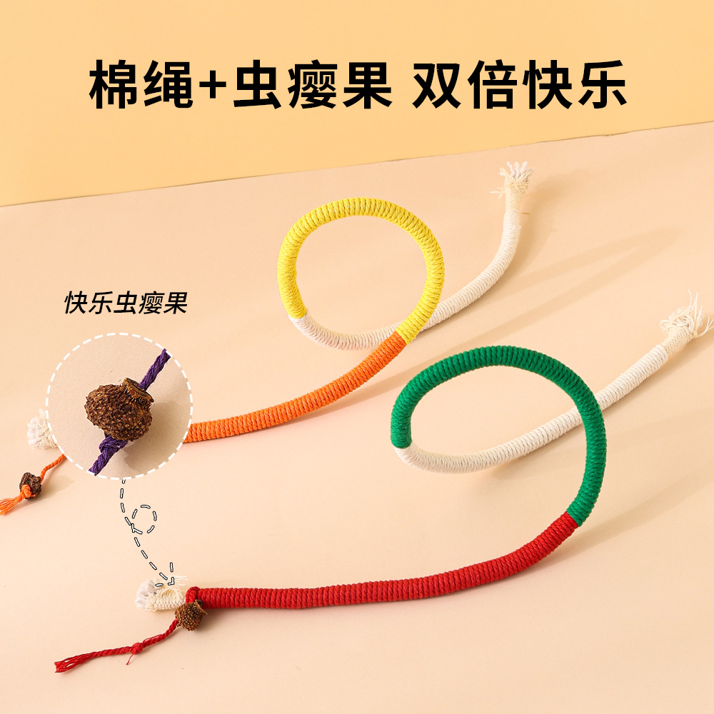 Gato mordida cuerda gato menta juguetes auto-hi alivio aburrimiento molars juguetes para gatos juguetes para gatos explotadores transfronterizos mayoristas