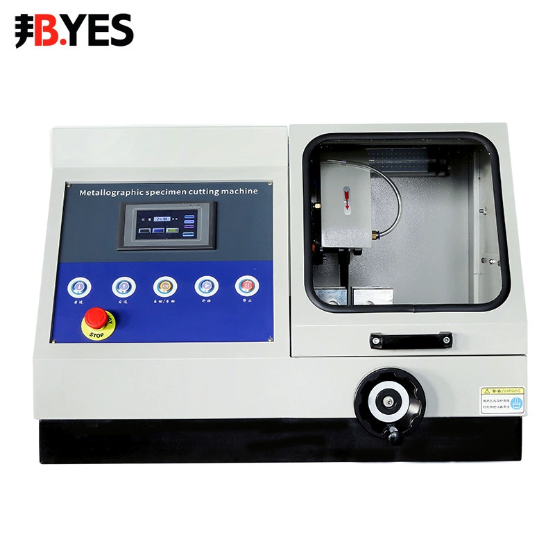 Полностью автоматическая машина для резки золота QG-100Z многофункциональный настольный образец для резки водонепроницаемый двигатель с низким уровнем шума