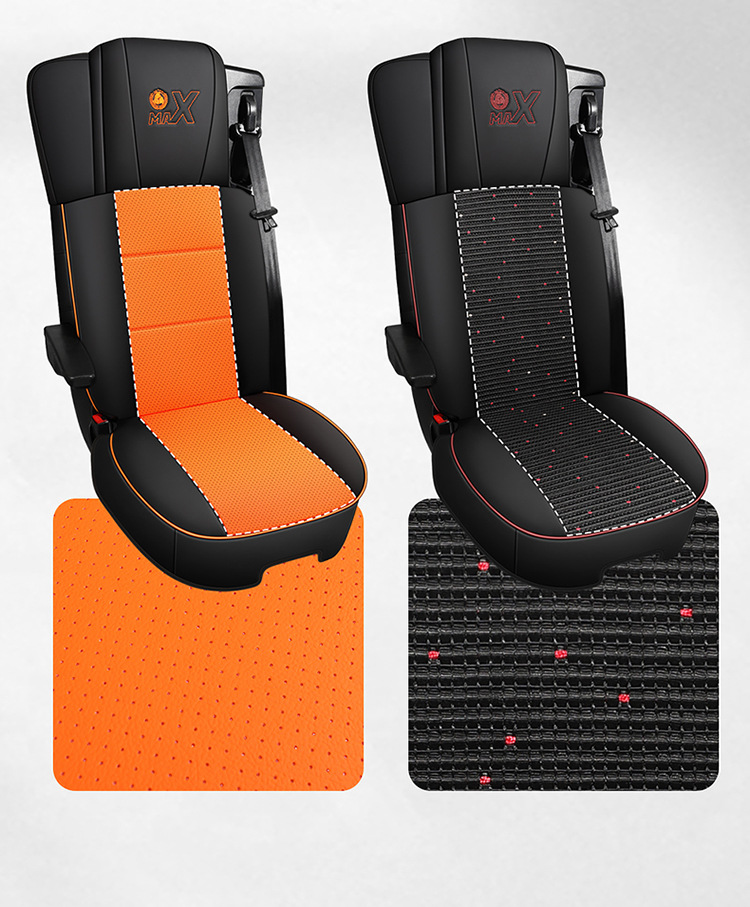 Heavy Duty Howo Max Special Seat Cover Decorative Supplies Seat Cushion Cover Truck Supplies Complete Cab Interior Seat Cover