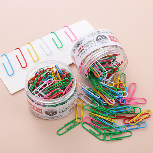 Creative paper clips colorful paper clips large swing needle 28mm swing needle small pin nickel plated buckle pin wholesale