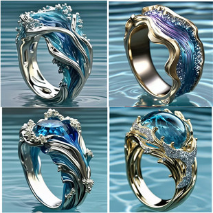 �羳����վ���R�dWave Ring ����ϵ�к��˘�֬��ָŮʿ�����_�ڽ�