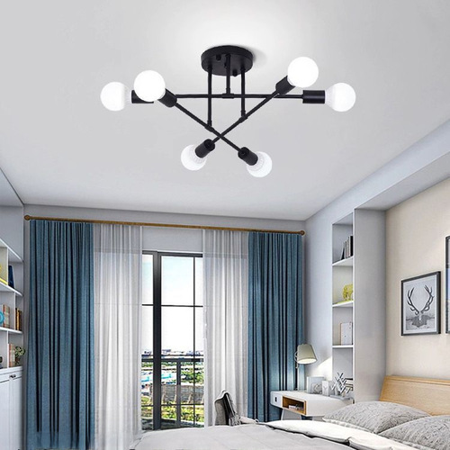 Cross-border minimalist modern restaurant pendant light, bedroom and study chandelier, American industrial style Zhongshan lighting