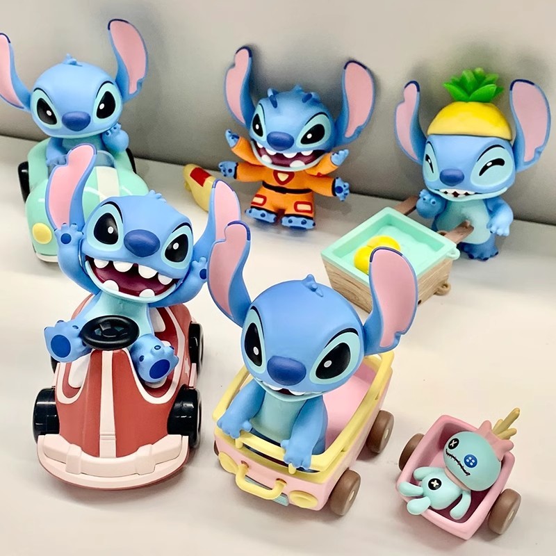 Stitch Changyou Blind Box Star Baby Stitch Muñeca de mano Adornos de escritorio Juguetes para niños Regalos Edición nacional