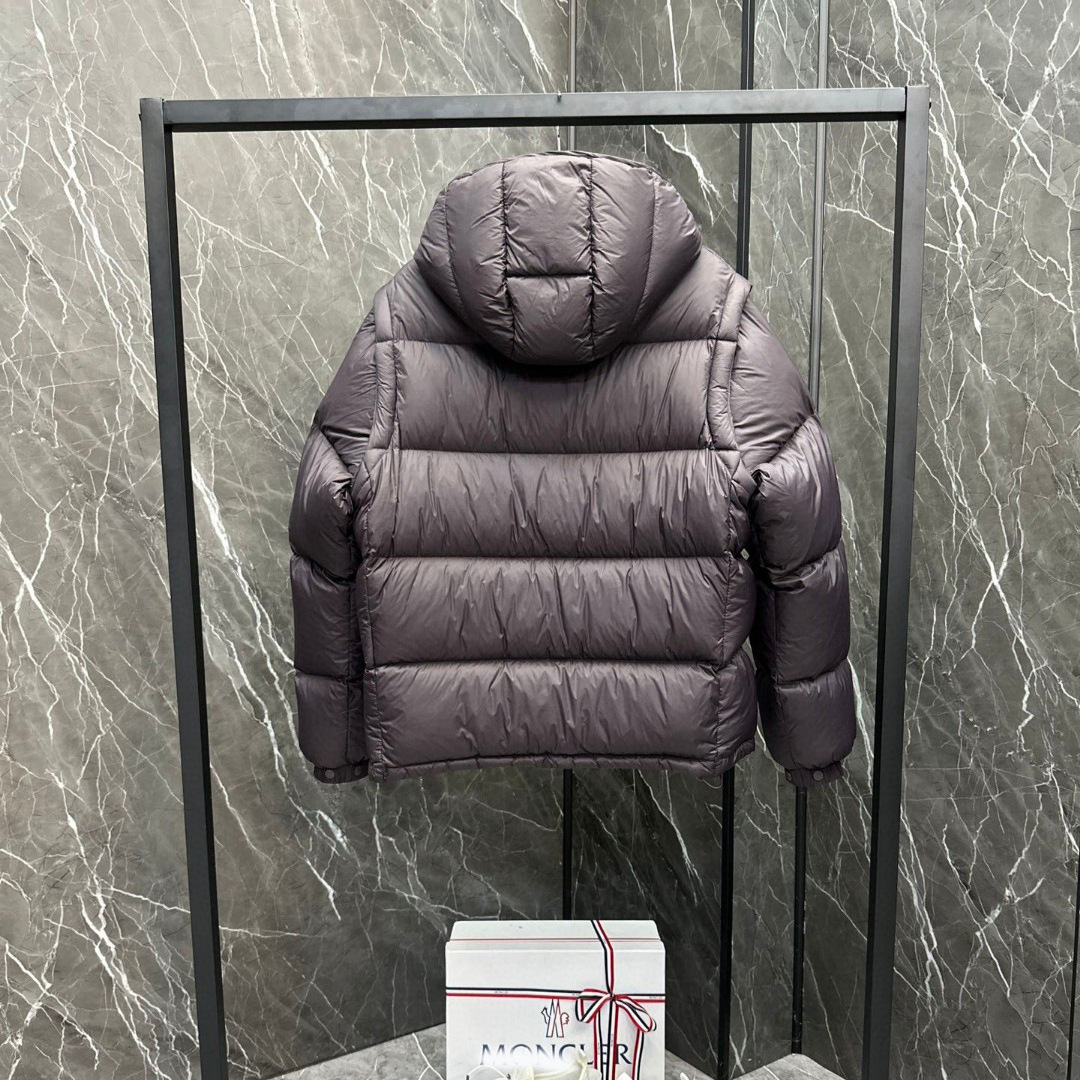 High-Quality m Meng Two-In-One Detachable Design down Jacket for Men and Women, Autumn and Winter Warm and Skin-Friendly Bread Jacket