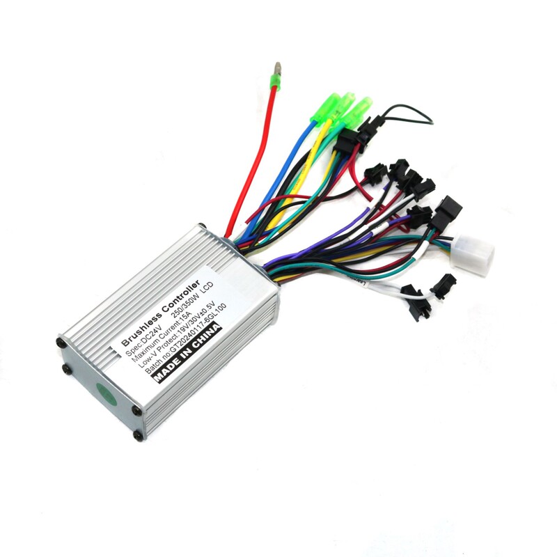 【With Meter Plug】Zuncontrol36V250/350W15A Brushless Electric Controller