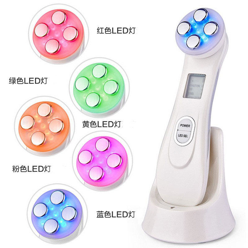 スポットrf rf美容器家庭用顔面電気穿孔光子若肌器マイクロ電流イオン導入周波数計|undefined