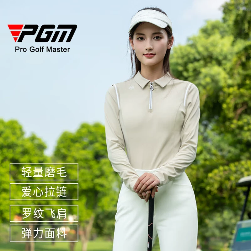 GOLF женская серия 2025 осень-зима новые женские лонгслив-поло топы, женские брюки, флисовый набор одежды