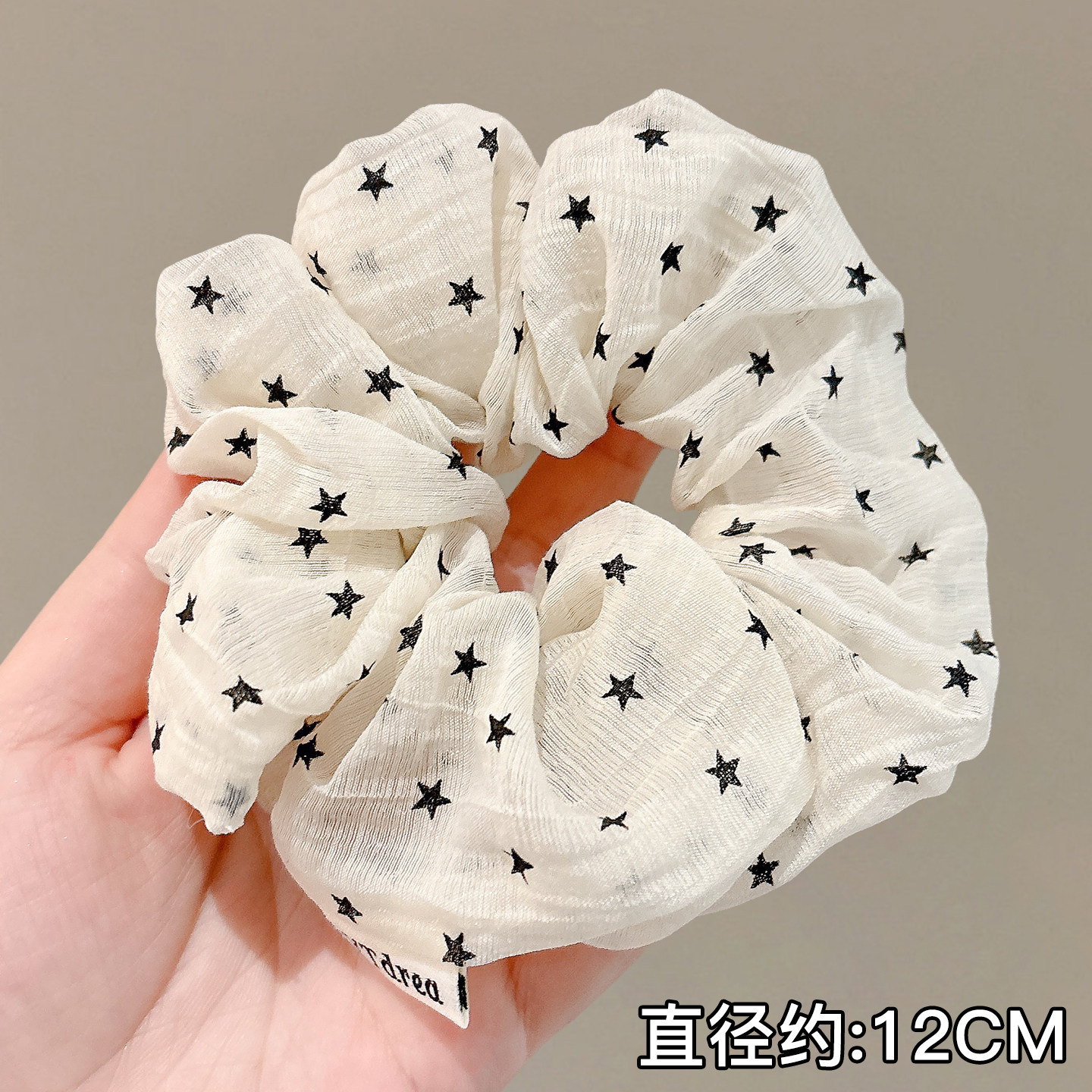Anillo para el cabello de intestino grueso de gran tamaño coreano, bufanda cuadrada de alta calidad femenina, cuerda para el cabello, banda elástica y duradera, flor de viento perezosa