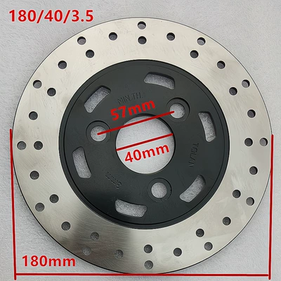 Electric Vehicle Parts Wholesale — Other Electric Vehicle Accessories - 18040hole-spacing-57mm-trapezoidal-flat-plate-black