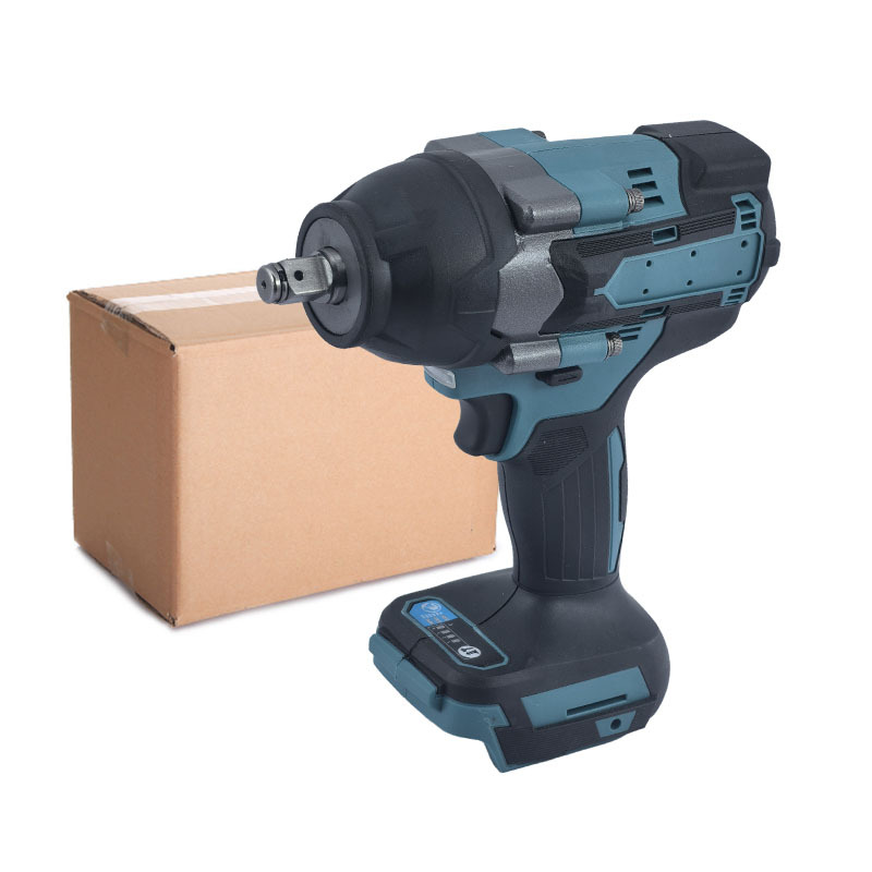Inicio pequeña llave de impacto de torsión grande batería de litio cañón de viento eléctrico sin escobillas llave de batería de litio de impacto gran par al por mayor
