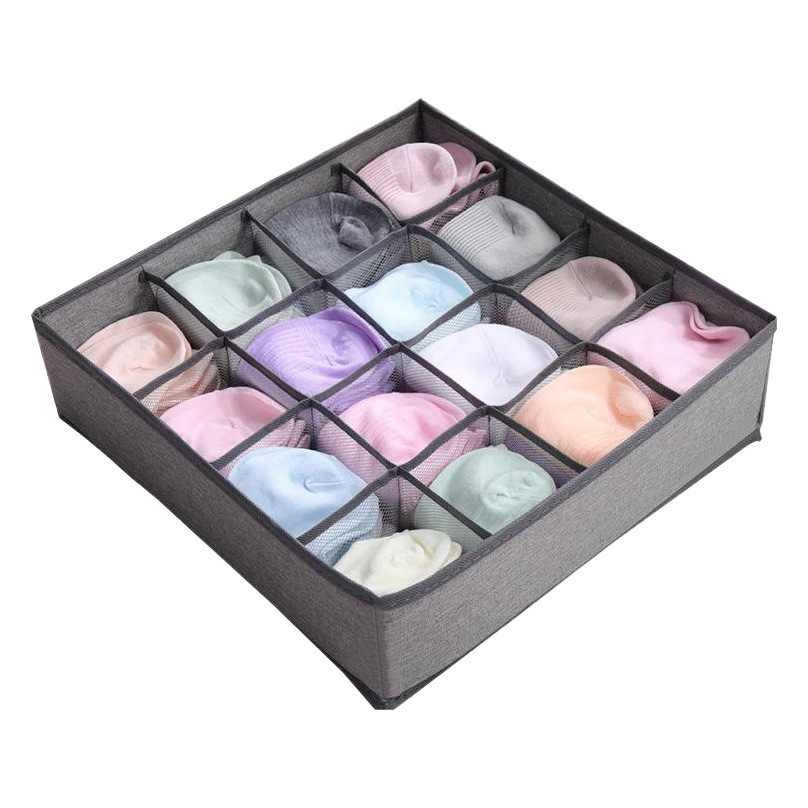Caja de almacenamiento transfronteriza ropa interior calcetines almacenamiento CAJA PLEGABLE armario caja de almacenamiento catiónico cajón calcetines caja de almacenamiento