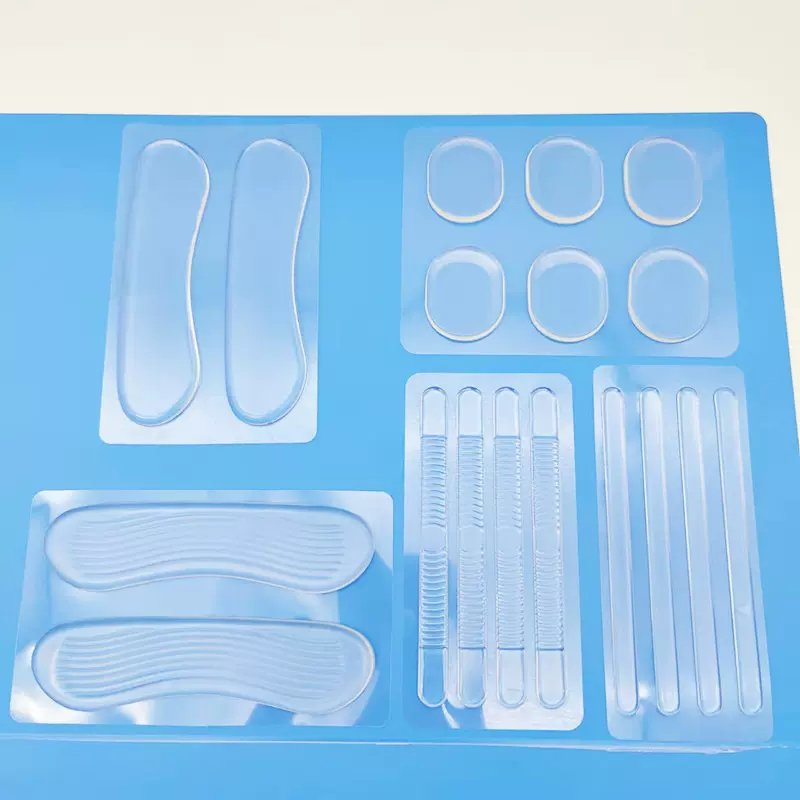 硅胶透明防磨脚后跟贴高跟鞋两片防磨贴防滑随意贴神器厂家批发