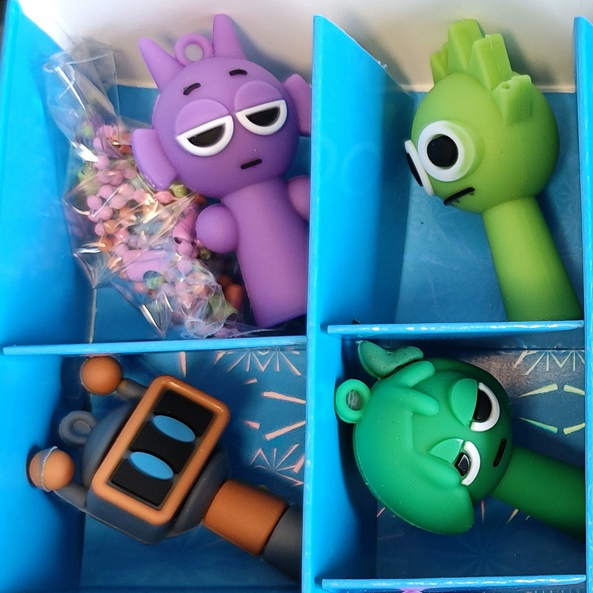 Коробка, подвеска, минифигурка, детский брелок, игрушка, подарок на день рождения