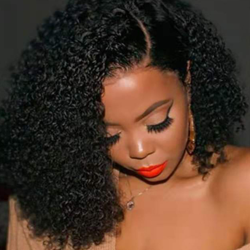 Pelucas europeas y americanas, negras africanas transfronterizas, rollos medianos y pequeños, suministro directo de fábrica, fibra química, cubierta completa, pelucas wigs