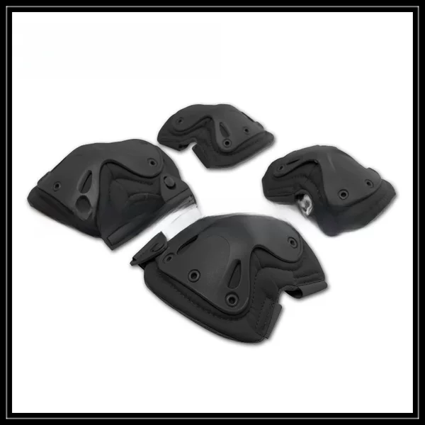 Transformers protective gear military fans outdoor real person CS equipment tactical U.S. military knee pads elbow protection set Riding roller skating