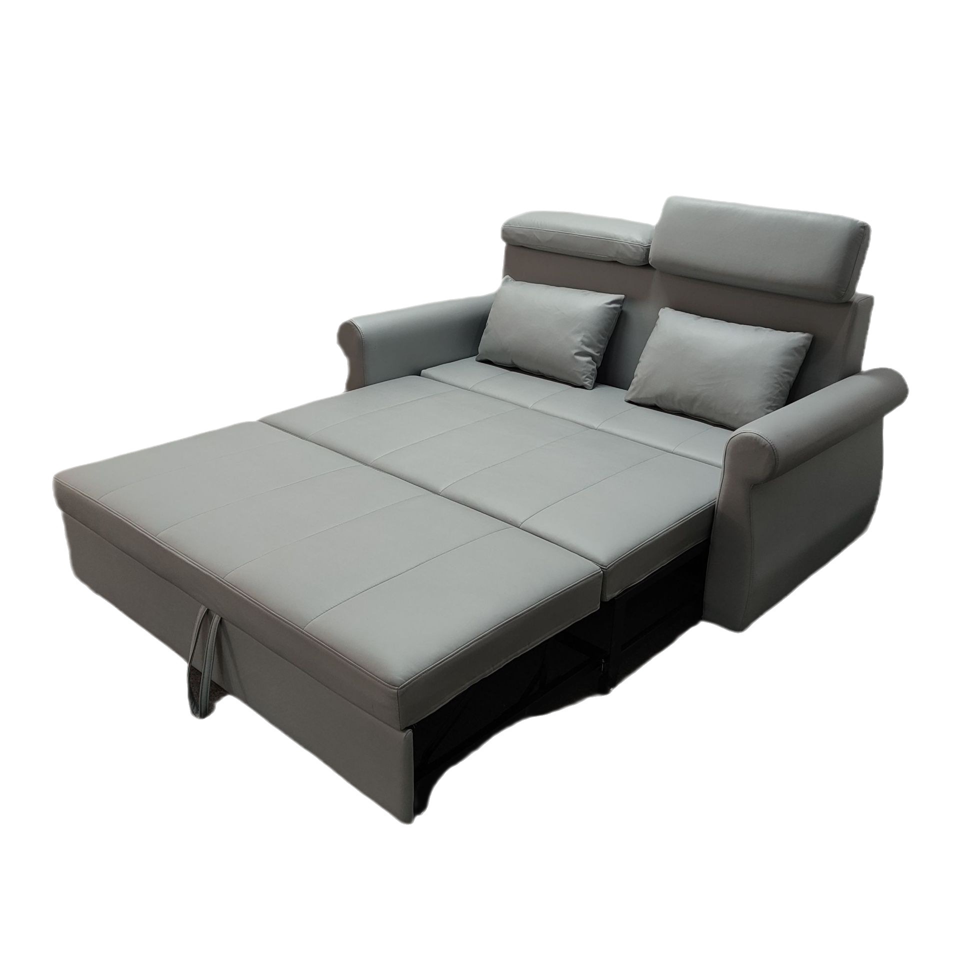 Sofá cama plegable 1.5m1.. 8 metros de casa pequeña cama plegable de látex para una sola persona tecnología de doble uso sofá cama