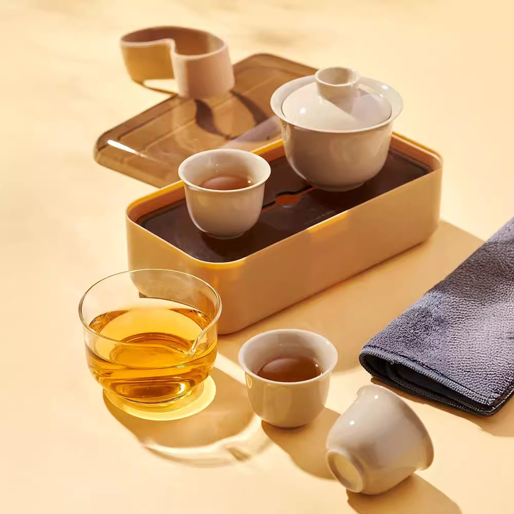 Fuyan Oriental Travel Convenience Tea Ceramics Ceramics Cup One pot…