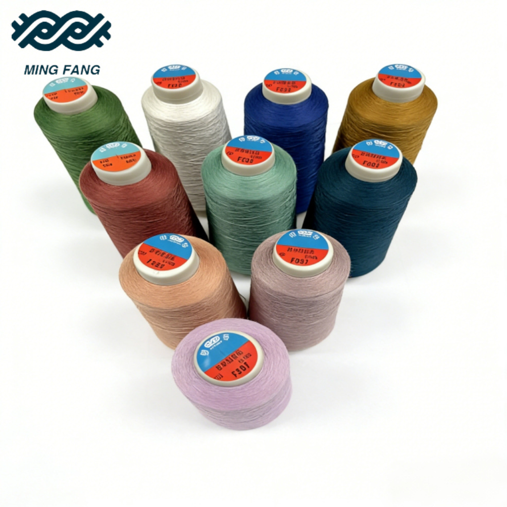 源头工厂涤纶柔软蓬松线NL100D 内衣宝宝衣服运动服饰缝纫线批发