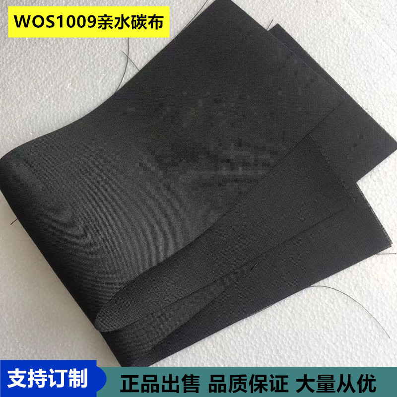 台湾碳能碳布W0S1002亲水碳布10*10cm微生物燃料电池科研实验耐腐